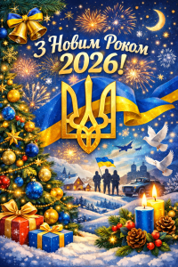 Привітання Овруцького міського голови з Новим роком