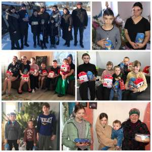 Із подарунками – до діток із патронатних та прийомних сімей і дитячих будинків сімейного типу
