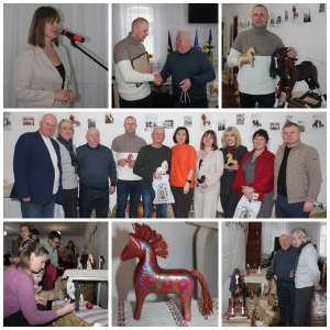 «Поліський коник», як символ року і нова візитівка нашого краю: в Музеї історії Овруччини відкрили виставку авторської дерев’яної іграшки
