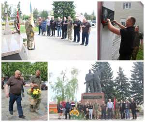 В Овруцькій громаді відбулося покладання квітів до пам’ятників і пам’ятних знаків, присвячених подіям та жертвам Другої світової війни